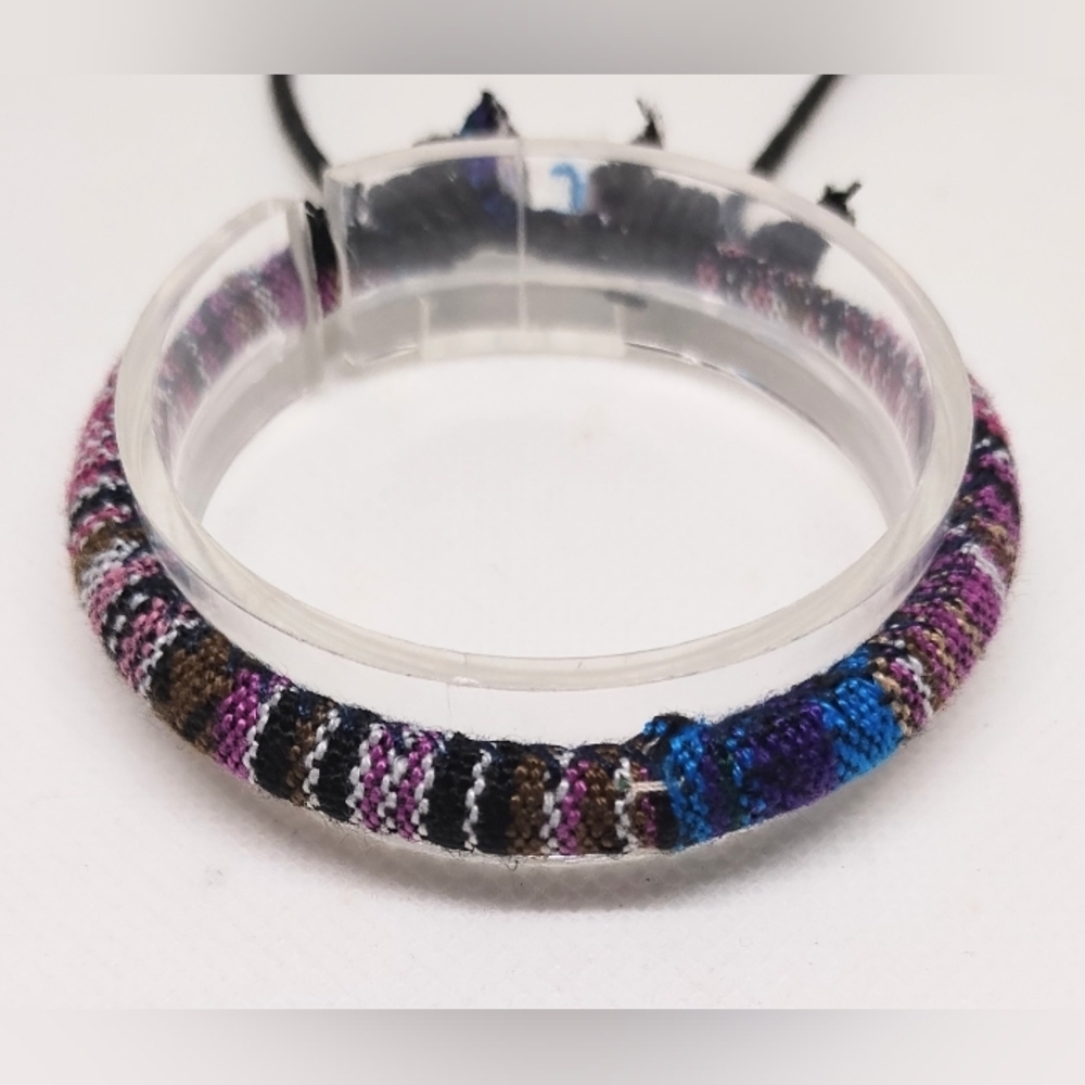 Men's Bracelet Striped Punk New f33‎